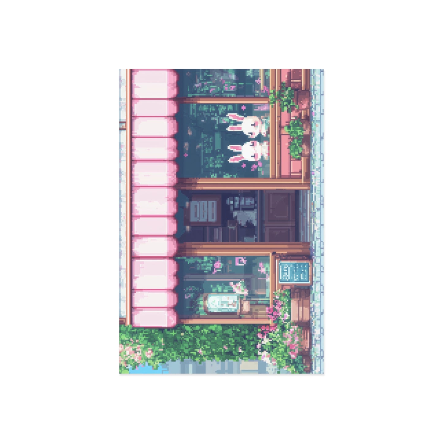 "Bunny Café Bliss" Postcards