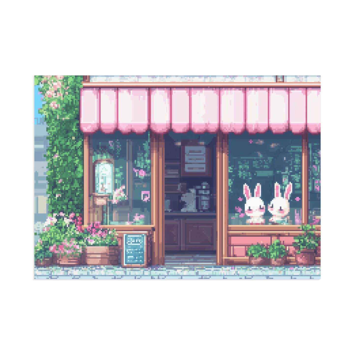 "Bunny Café Bliss" Postcards