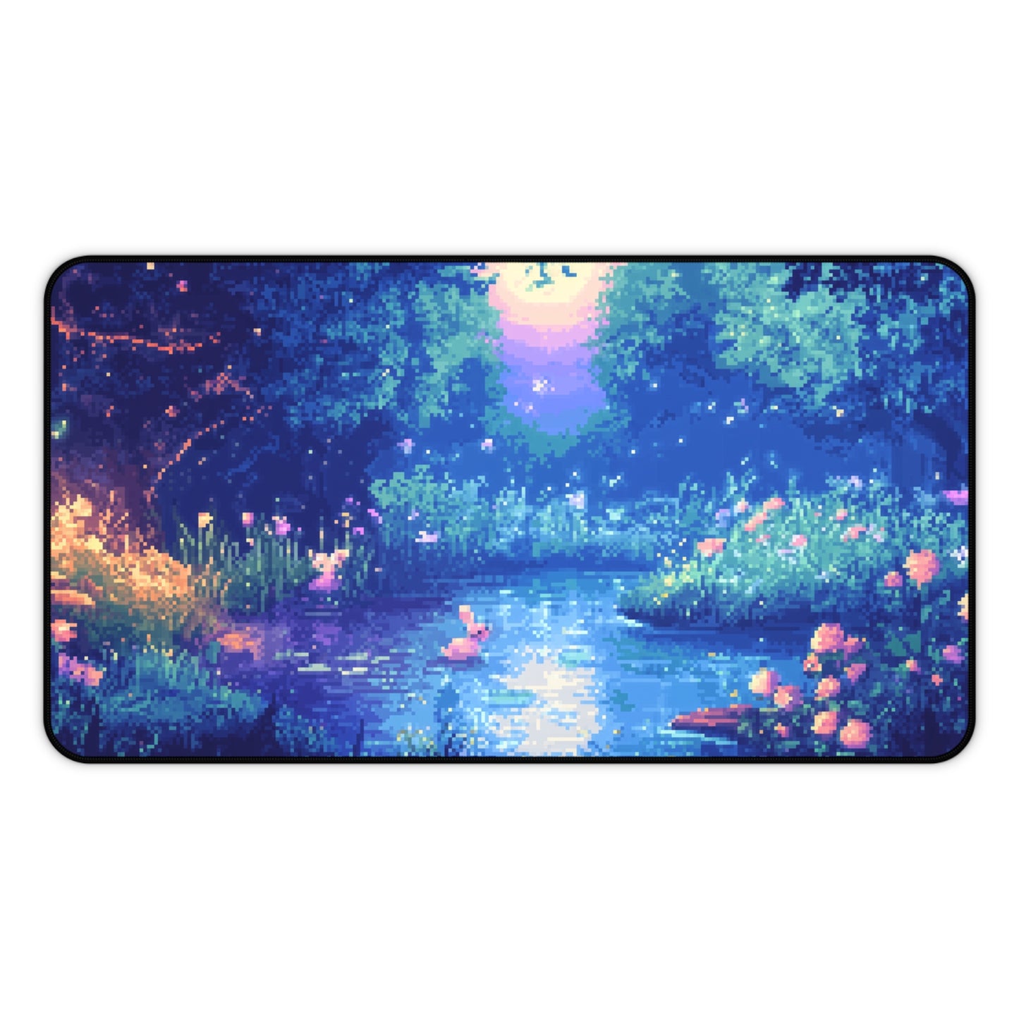 "Dreamy Night Lake" Mousepad