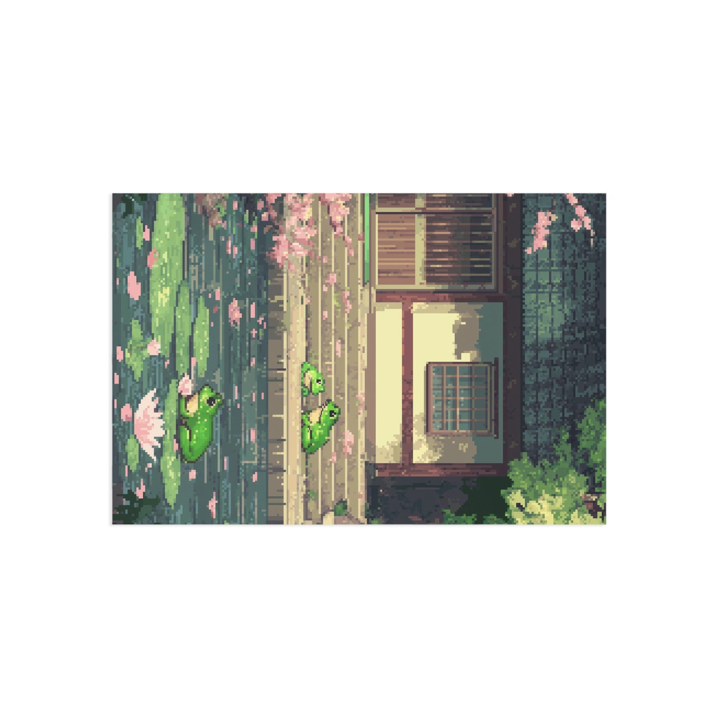 "Frog Pond" Postcards