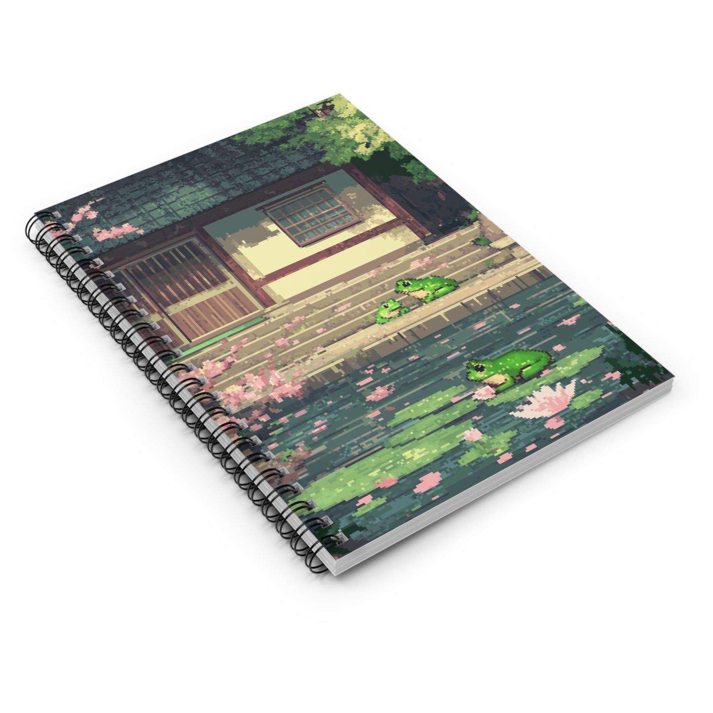 "Frog Pond" Spiral Notebook - Ruled Line