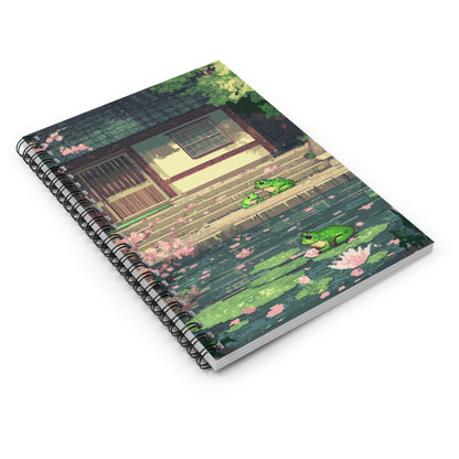 "Frog Pond" Spiral Notebook - Ruled Line