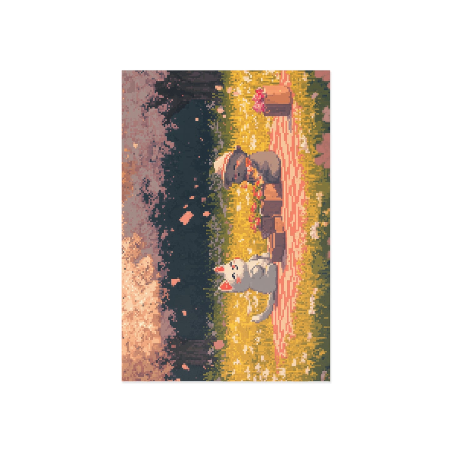 "Cheerful Picnic" Postcards