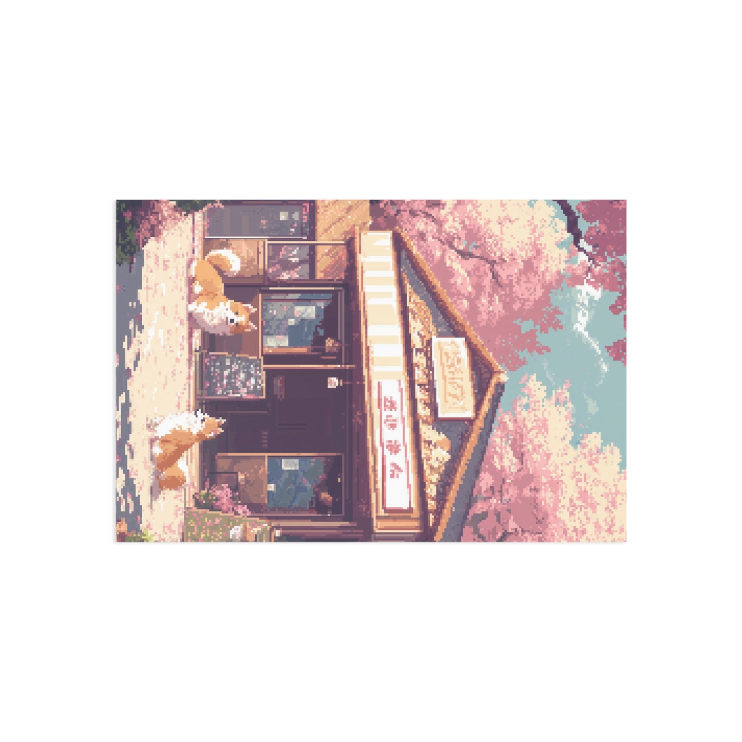 "Charming Café" Postcards