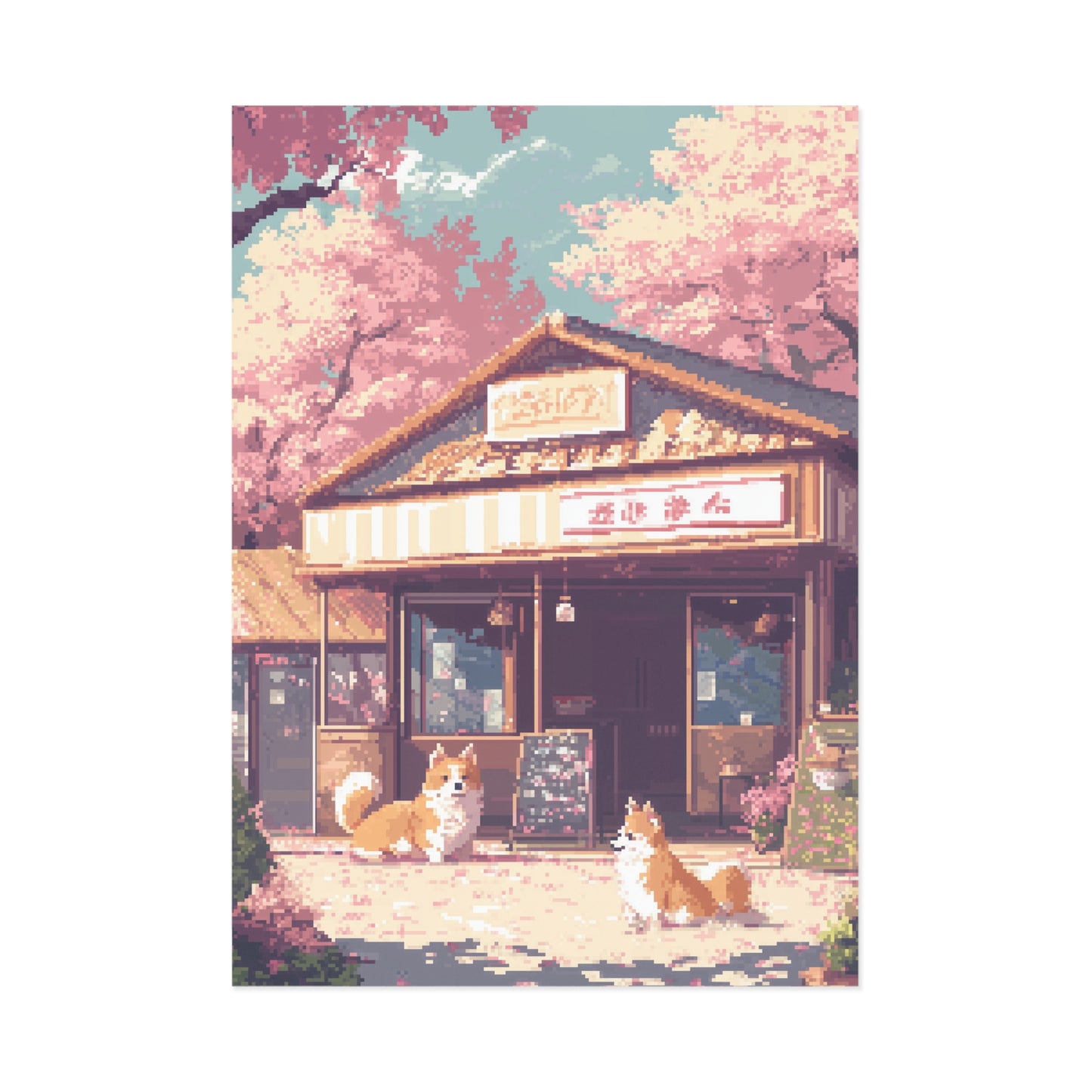 "Charming Café" Postcards