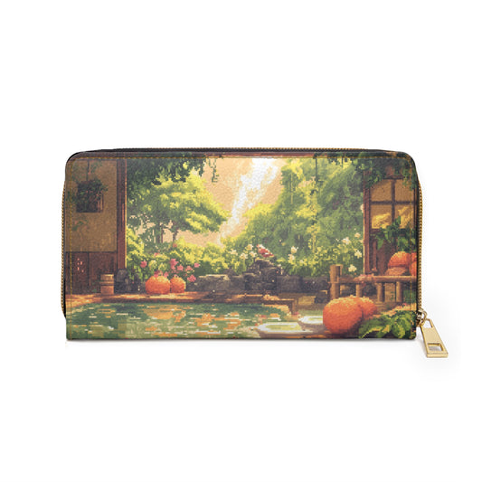 "Chilling Capybara" Zipper Wallet