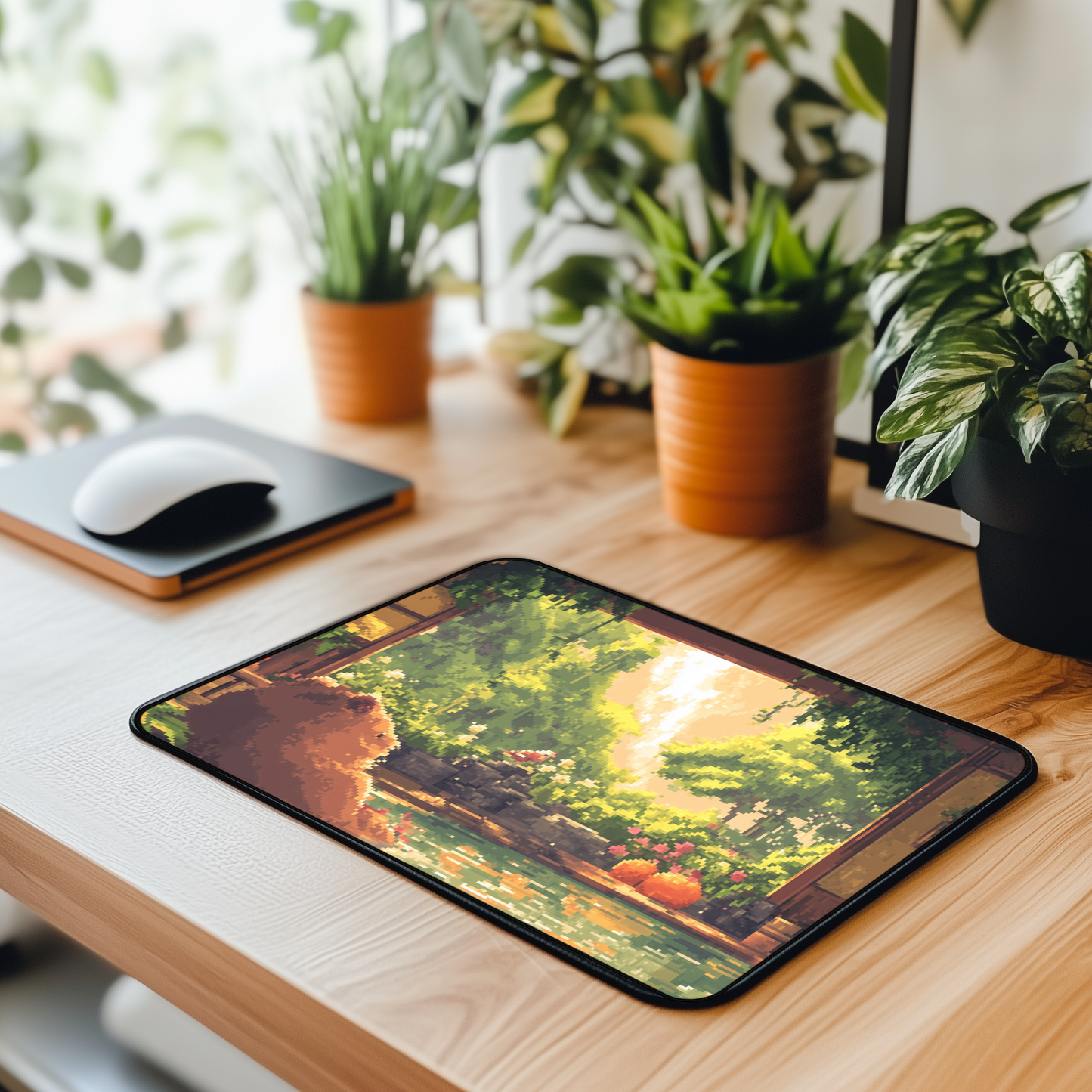 "Chilling Capybara" Mousepad