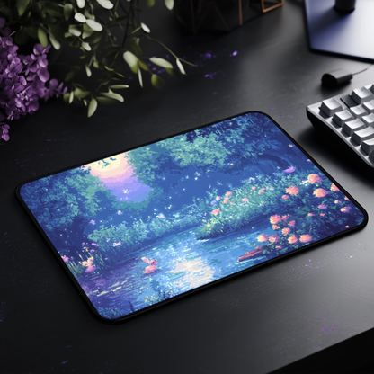 "Dreamy Night Lake" Mousepad