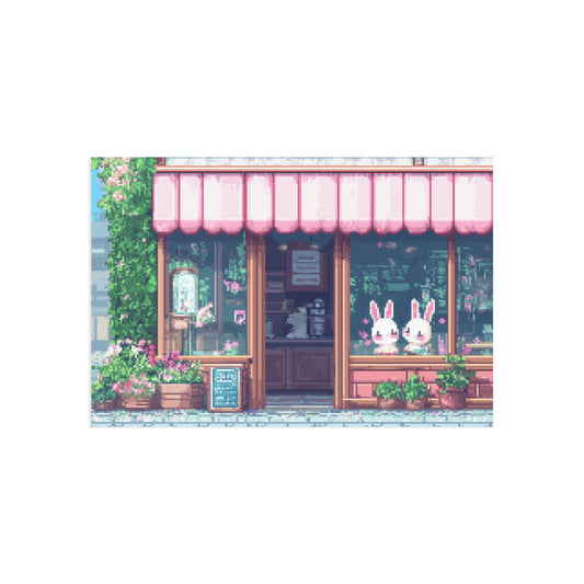 "Bunny Café Bliss" Postcards
