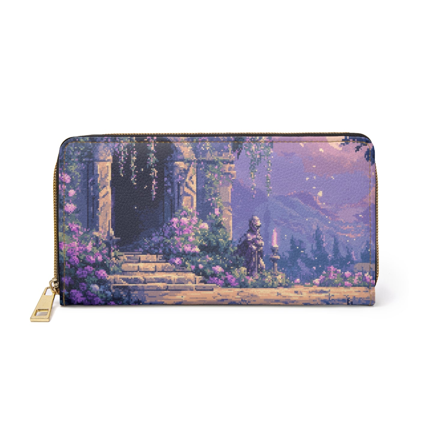"Peaceful Knight" Zipper Wallet