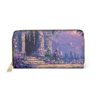"Peaceful Knight" Zipper Wallet