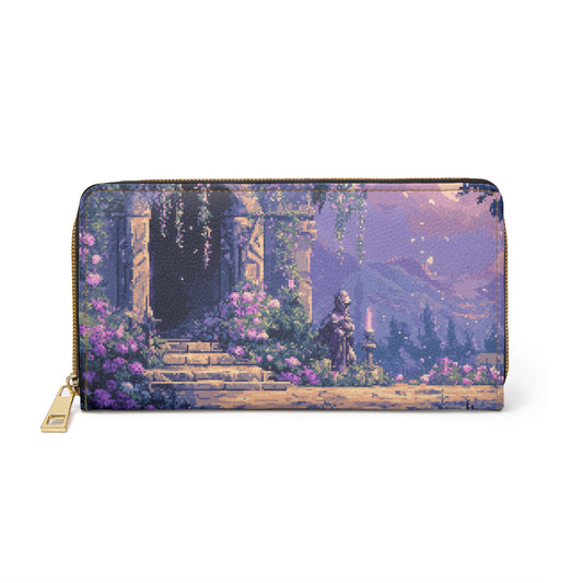 "Peaceful Knight" Zipper Wallet