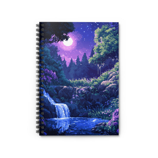 "Serene Nature" Spiral Notebook - Ruled Line