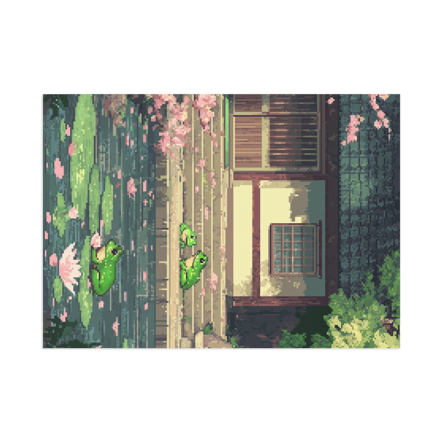 "Frog Pond" Postcards