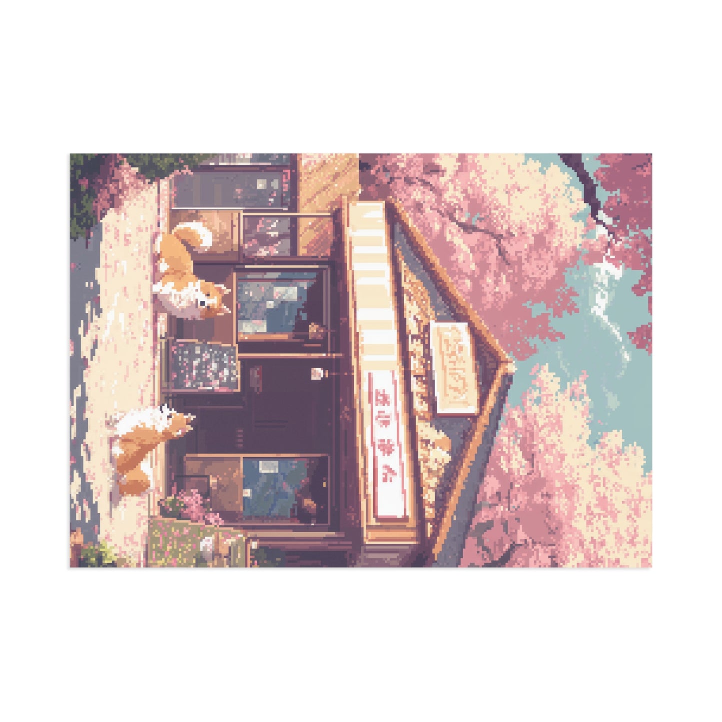 "Charming Café" Postcards