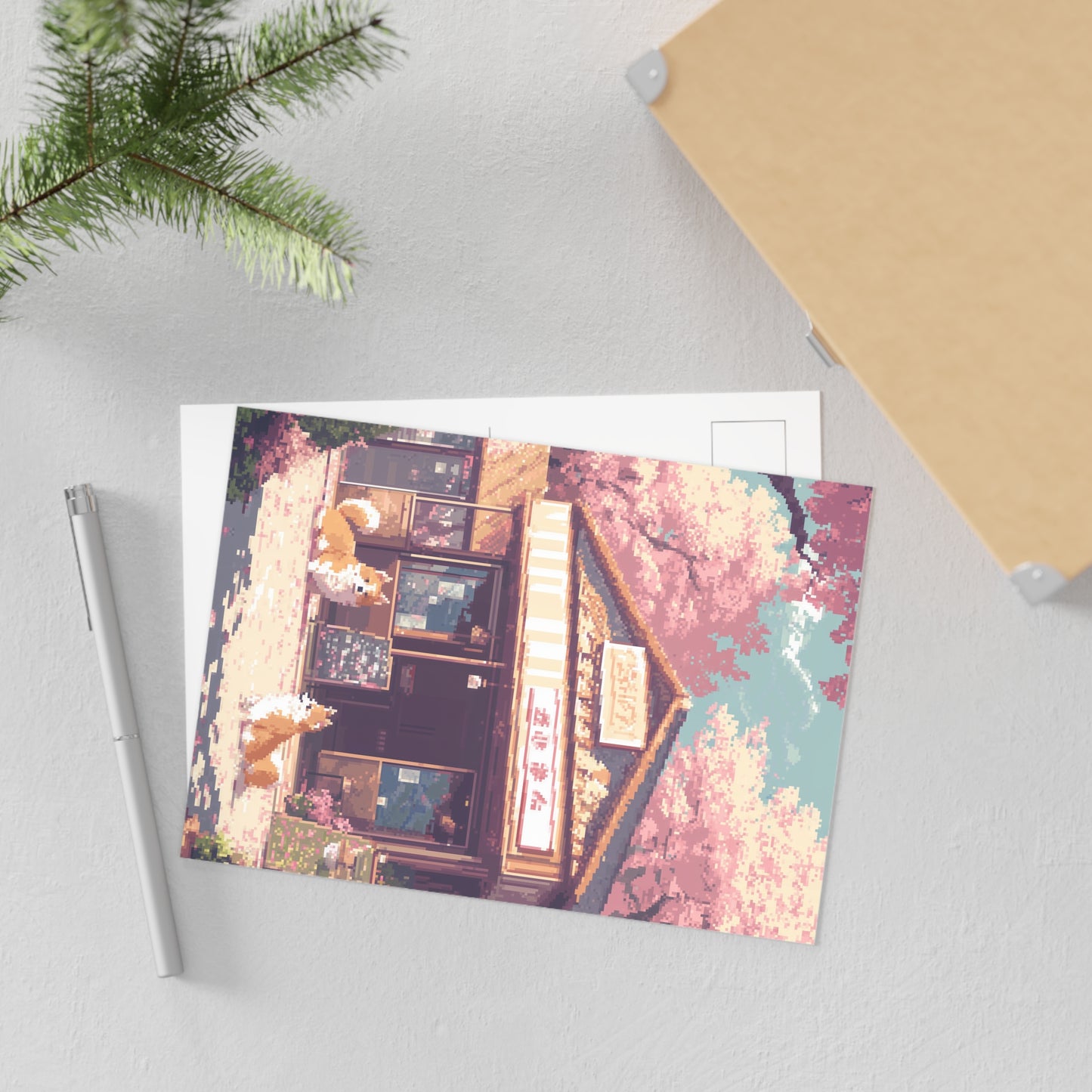 "Charming Café" Postcards