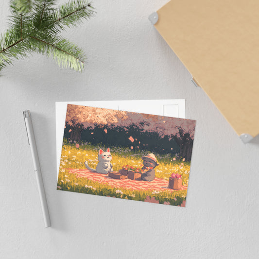 "Cheerful Picnic" Postcards