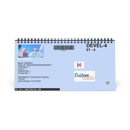 "Pixel-Perfect" Desktop Calendar (2025 grid)