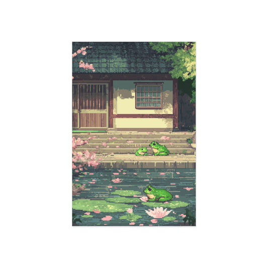"Frog Pond" Postcards