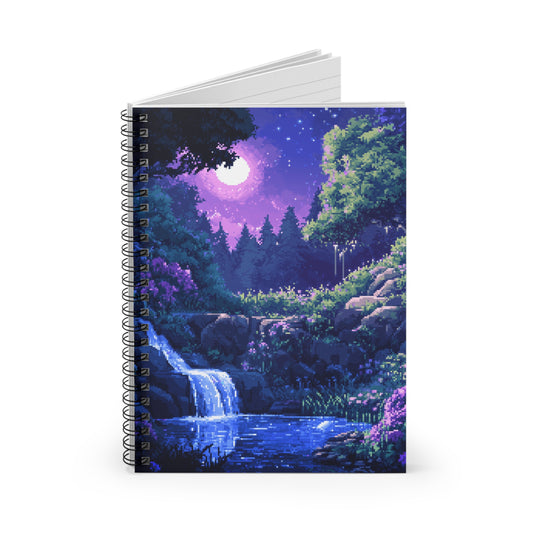 "Serene Nature" Spiral Notebook - Ruled Line
