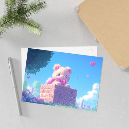 "Lovely Teddy" Postcards