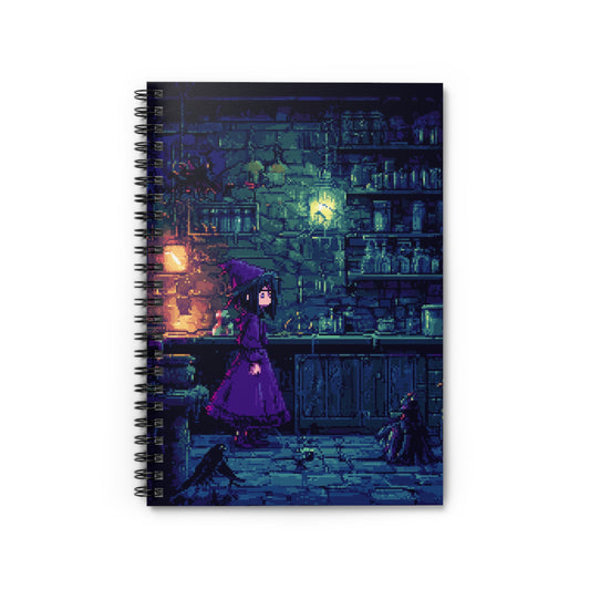 "Witch’s Lair" Spiral Notebook - Ruled Line